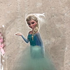 ケーキトッパー　ディズニー　アナ雪の画像