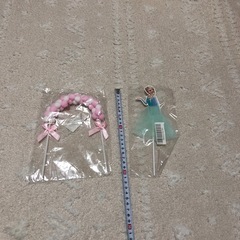 ケーキトッパー　ディズニー　アナ雪の画像