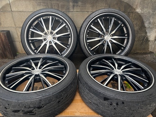 アネーロコラソン 20インチ 245/35R20 245/40R20 5H 114.3 8.5J オフセット ＋35 4本セット アル