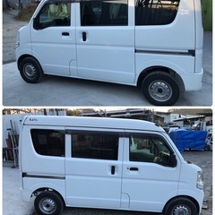平成29年　エブリイ PC AT ホワイト　キーレス　パワーウィンドウ　ETC 車検令和9年9月迄　乗って帰れるの画像