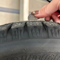 ♦︎①スタッドレスタイヤ 155/65R14の画像