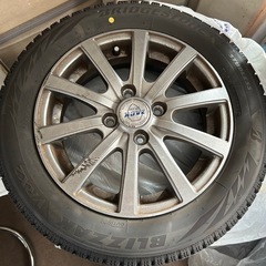 ♦︎①スタッドレスタイヤ 155/65R14の画像