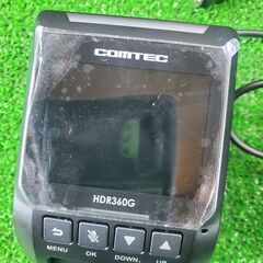 シガーソケット仕様 コムテック 360°全方位 ドライブレコーダー SDカード付の画像