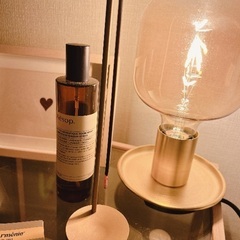 【IKEA】NESNA ネスナ　ベッドサイドテーブル　ライト付きの画像