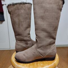 マルイvelikoko スエード風ロングブーツ【22.0〜22.5対応】の画像