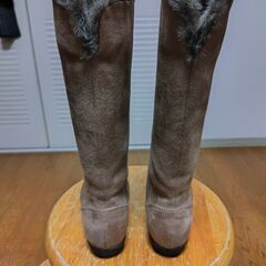 マルイvelikoko スエード風ロングブーツ【22.0〜22.5対応】の画像