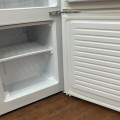 【リサイクルショップどりーむ天保山店】No.4575 冷蔵庫 ニトリ 2018年製 106Lの画像
