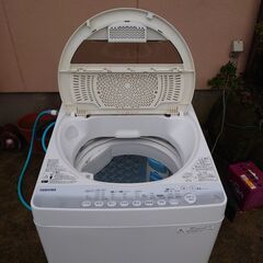 東芝 6kg 洗濯機 2014年製 ドライ 風乾燥 引き取りのみの画像