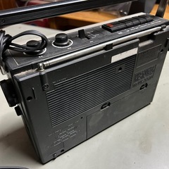 National レトロラジカセ／昭和家電／ジャンク扱いの画像