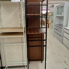 リユースのサカイ栃木店★ジモティ割あり★  レンジラック ブラウン W59×D40×H18 クリーニング済み TC11921の画像