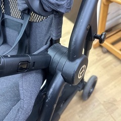 【ドリーム川西店御来店限定】☆ジモティー見たよ♪割引☆ cybex ベビーカー レインカバー付き クリーニング済み 【99560000000902】の画像