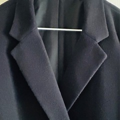 グローバルワーク　ウーリーテックジャケットコート　ネイビー　XLの画像