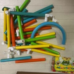 アンパンマンジャングルジム付すべり台（多少お値段交渉可能）の画像