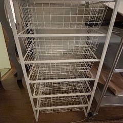 中古IKEAヨナクセル収納の画像