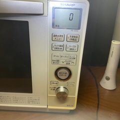【期間限定出品　故障品　ジャンク品】SHARP オーブンレンジ RE-SS9c-W　の画像