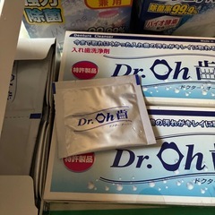 🌹入れ歯洗浄剤　ドクターオーハー3箱　1箱30個入り（うち1箱は数個使用）　ご希望でしたら他社入れ歯洗浄剤お付けします🌹　　　　　　　の画像