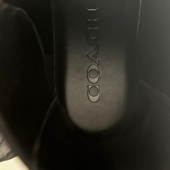 COACH シグネチャー サイドゴアブーツ 26cm コリン ブーツ 厚底の画像
