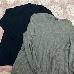 男性　の　中古　セーター　上着　　まとめて　5枚の画像