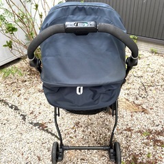 美品 Conbi Atto ハイシート ベビーカー ネイビー レインカバー付きの画像