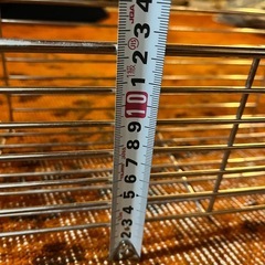 伸縮キッチン水切りラックの画像