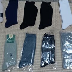 紳士用新品靴下20足セットの画像
