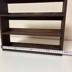 コレクションシェルフ　4段　の画像