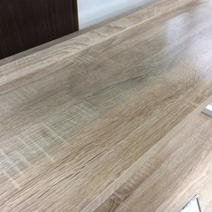 【おしゃれなデザイン】キッチンボード ダイニングボード レンジボード レンジ台 食器棚   幅90.5cm　組立家具：ナチュラル/ホワイトの画像