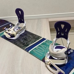 スノーボード　ビンディング　セットの画像