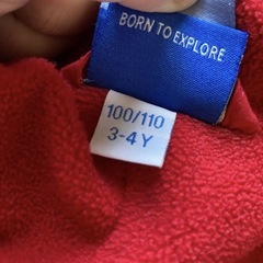 Finkid 子ども用 スノーウェア ネイビー/レッドの画像