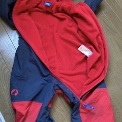 Finkid 子ども用 スノーウェア ネイビー/レッドの画像