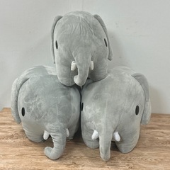 ミッフィーのゾウのぬいぐるみ3体セット