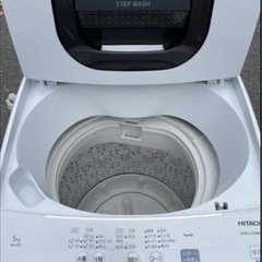 ❄️🎅クリスマス🎄直前SALE❣️❄️🎀HITACHI🎀💖洗濯機💖🦋すぐご使用可能の綺麗さッ🎵🦋✨5キロ✨の画像