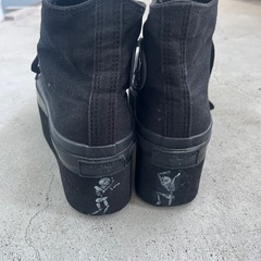 コンバース 厚底 24.5cm converseの画像