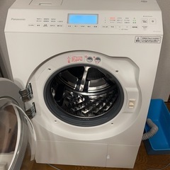 未使用に近パナソニック　ドラム式洗濯乾燥機　NA-LX113AL 2023年購入の画像