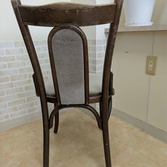 アンティーク調チェアー 2脚の画像