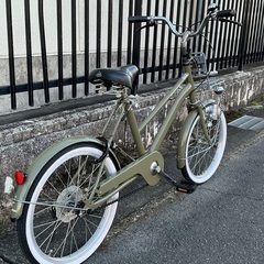 ＜美品車＞あさひサイクル INNOVATION FACTORY（イノベーションファクトリー） ミニベロ・20インチ・小径自転車 変速なし 鍵付きの画像