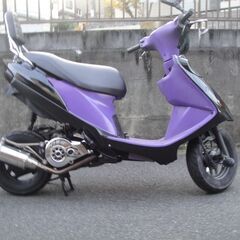 アドレスV125g　規制前　CA46Aデビルマスク　ケツ上げ　カスタム　全国配送対応　af35 af34 af18 af25 af27 af28 Dio dio ZX ZR JOG 3YK 3KJ SA16Jの画像