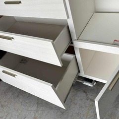 NITORI SORREL ニトリ キッチンボード (SORREL 120KB WH) 幅120cm Used/キレイの画像