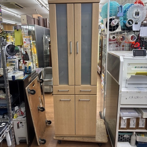 ☆ドリーム荒牧店☆ジモティー割引有☆【クリーニング済み】2枚扉食器棚