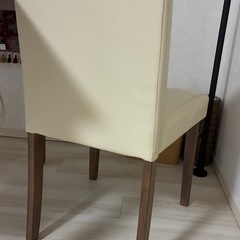 レザー調ダイニングチェア　椅子　の画像