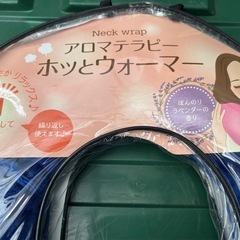【未使用品】Neck wrap アロマテラピー ホッとウォーマー レンジでチンしてラクラク♪あったか♪の画像