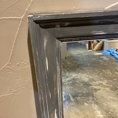 ラスト一点！！ヴィンテージ美品【美容室用 大型ミラー】の画像