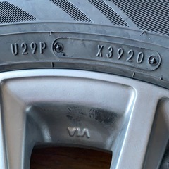 スタッドレスタイヤ4本の画像