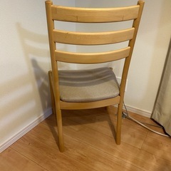 ニトリ　ダイニングチェア2脚の画像