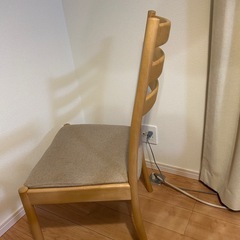 ニトリ　ダイニングチェア2脚の画像