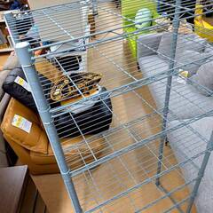 メタルラック 5段 グレー 幅80 スチールラックの画像