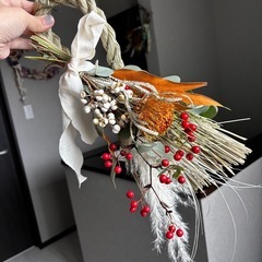 しめ縄 スワッグの画像