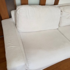 無印　ソファー　2.5シータ　ダウンフェザーの画像