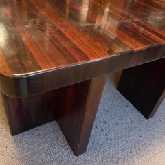 本革ソファー　机　応接セット　レトロ　12月16日まで受付　 モダン の画像