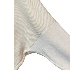 UR'S ユアーズ ペプラム ドルマン 長袖 ニット セーター アイボリー Ｍの画像